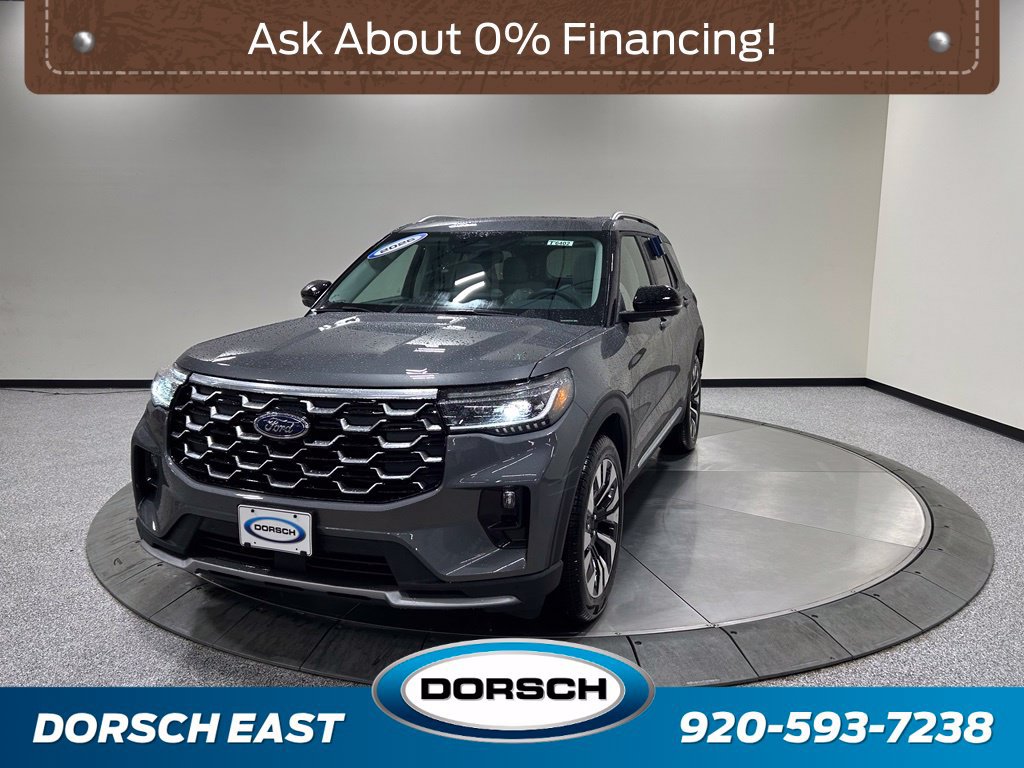 New 2026 Ford Explorer Platinum w/ LUX Leather Package