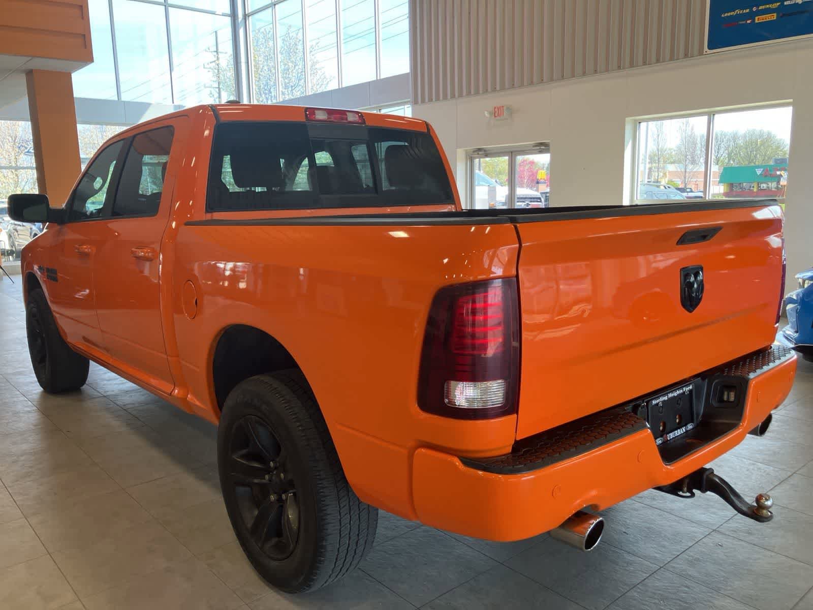 Used 2017 RAM 1500 Sport w/ Ignition Orange Sport Package image 7