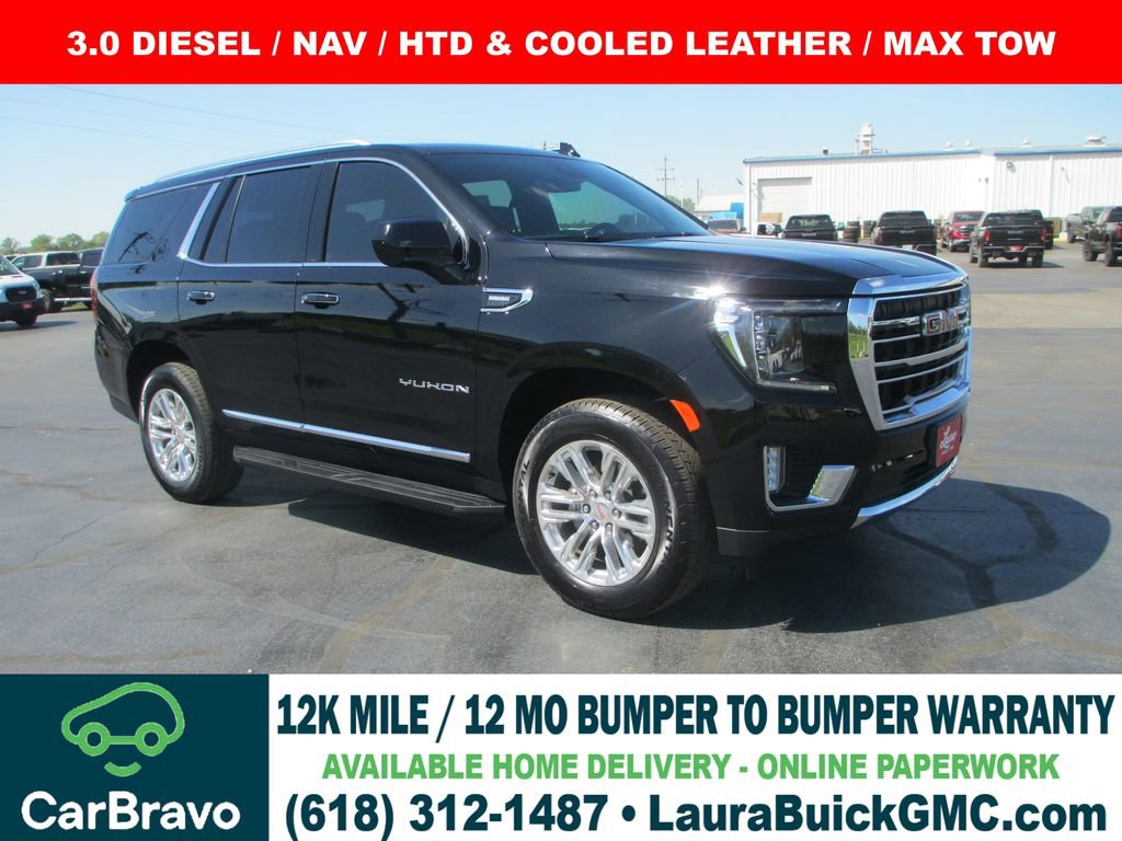 Used 2023 GMC Yukon SLT w/ Max Trailering Package AWD/4WD image 1