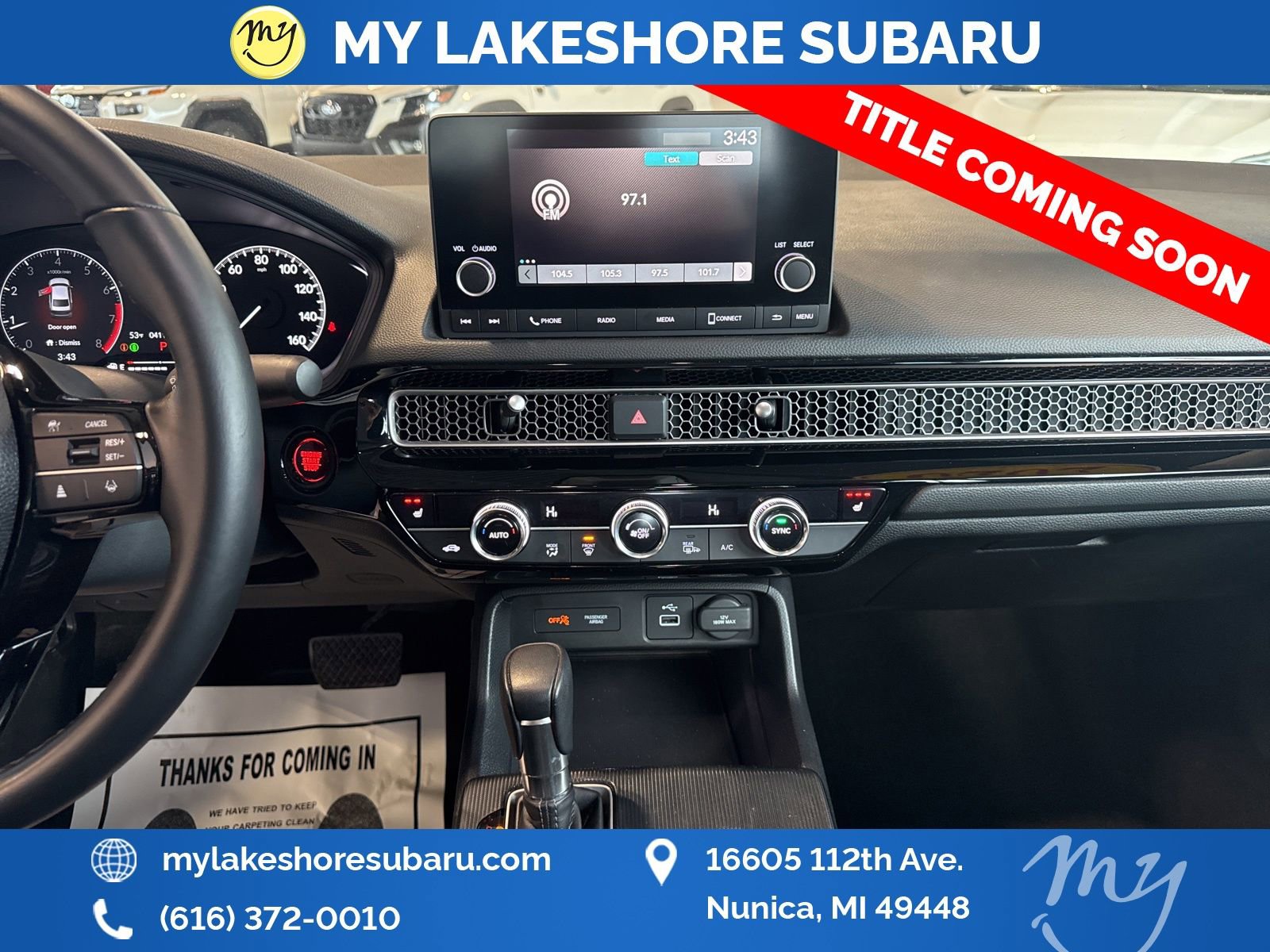 Used 2023 Honda Civic EX image 15