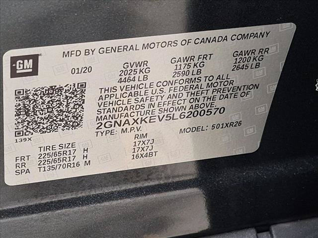 Used 2020 Chevrolet Equinox LT FWD image 24