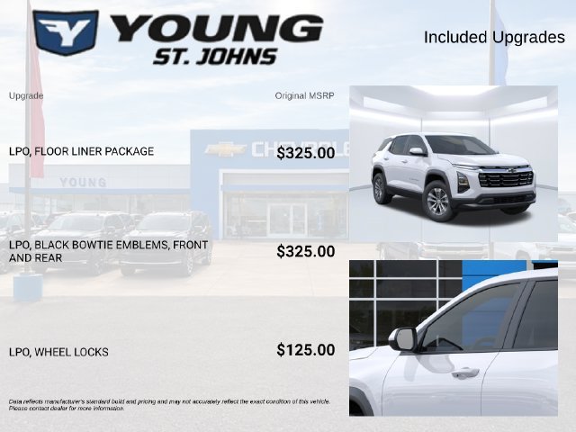 New 2026 Chevrolet Equinox LT w/ LPO, Floor Liner Package AWD/4WD image 7
