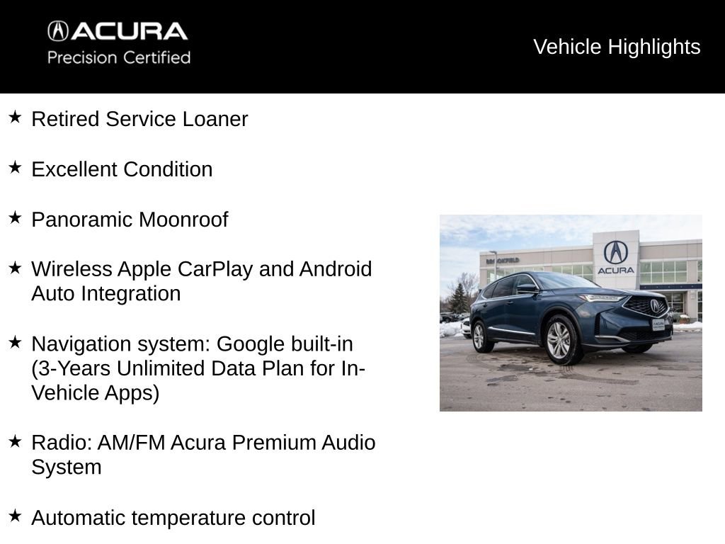Certified 2025 Acura MDX SH-AWD image 5