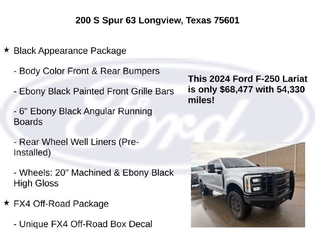 Used 2024 Ford F250 Lariat w/ Lariat Ultimate Package AWD/4WD image 5