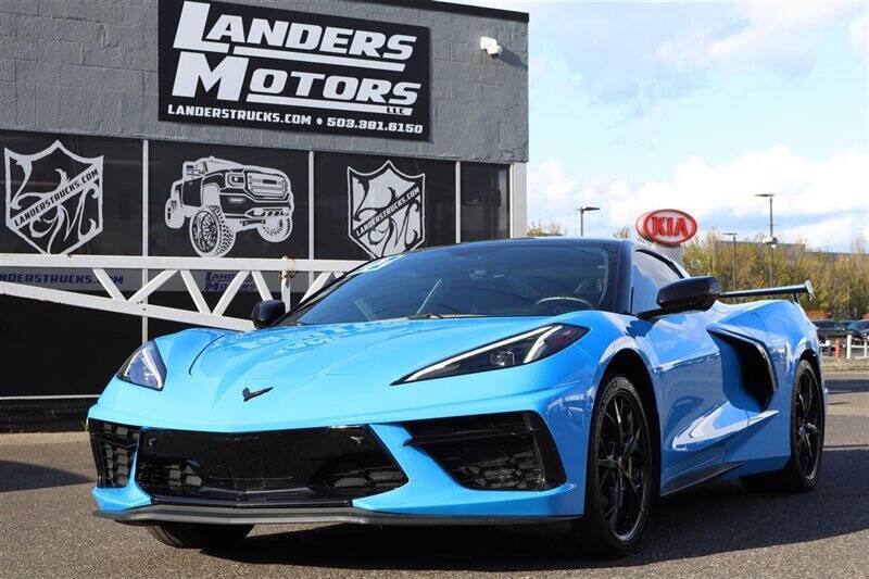 Used 2022 Chevrolet Corvette Stingray Premium Conv w/ Z51 Performance Package RWD image 1
