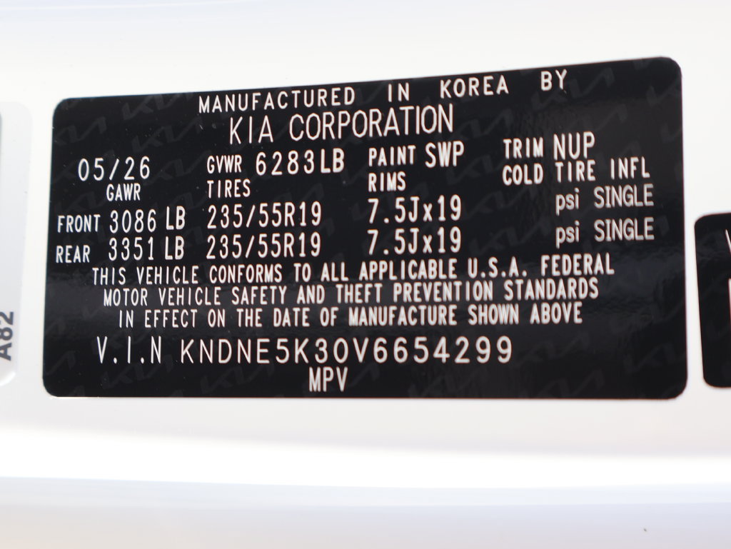 New 2027 Kia Carnival SX w/ Dark Edition Package FWD image 49