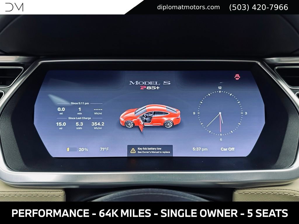 Used 2013 Tesla Model S Performance RWD image 30