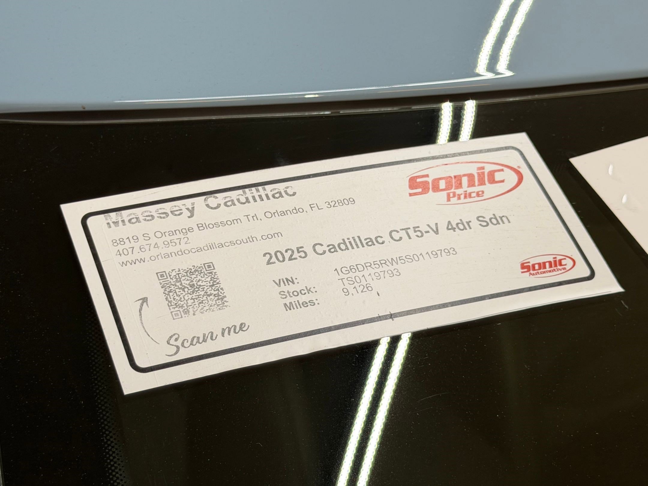 Certified 2025 Cadillac CT5 V RWD image 19