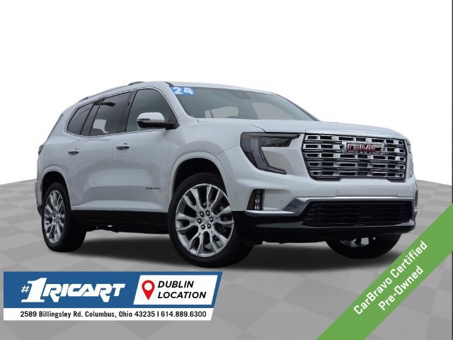 Certified 2024 GMC Acadia Denali w/ Super Cruise Package