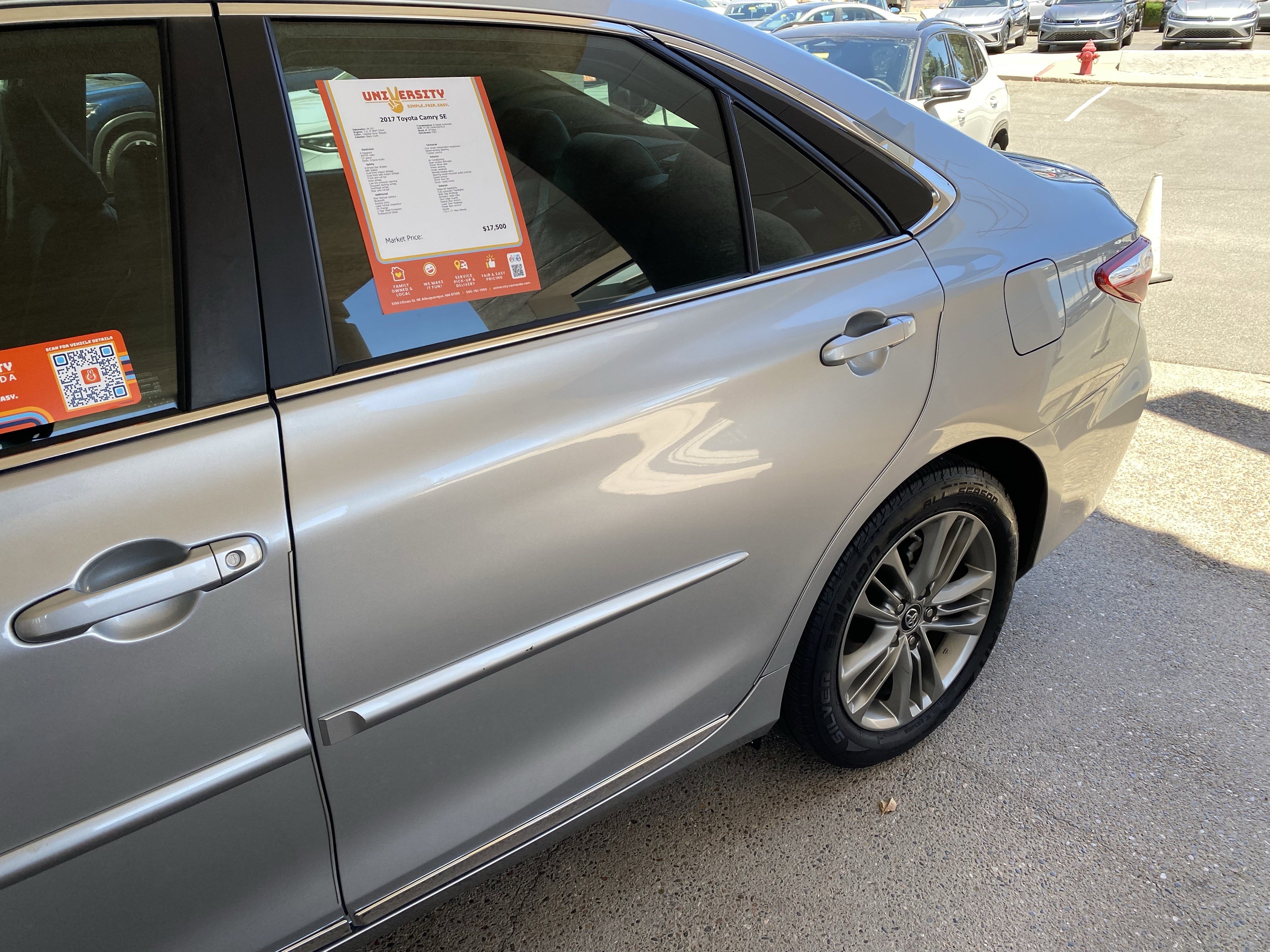 Used 2017 Toyota Camry SE FWD image 53