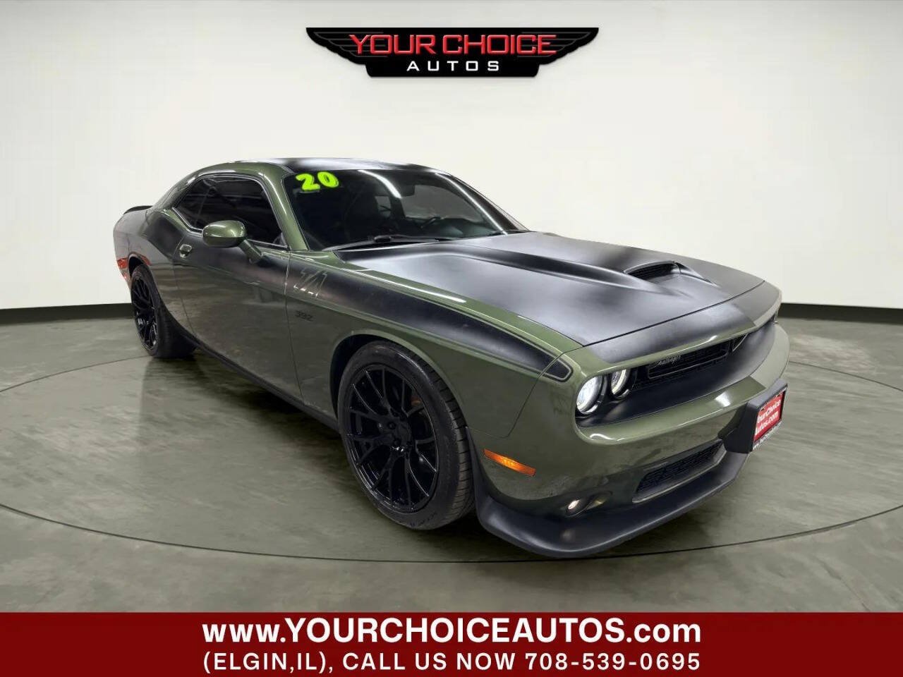 Used 2020 Dodge Challenger R/T Scat Pack w/ T/A Package RWD image 10