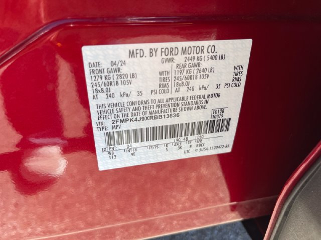 Used 2024 Ford Edge SEL w/ Convenience Package AWD/4WD image 22