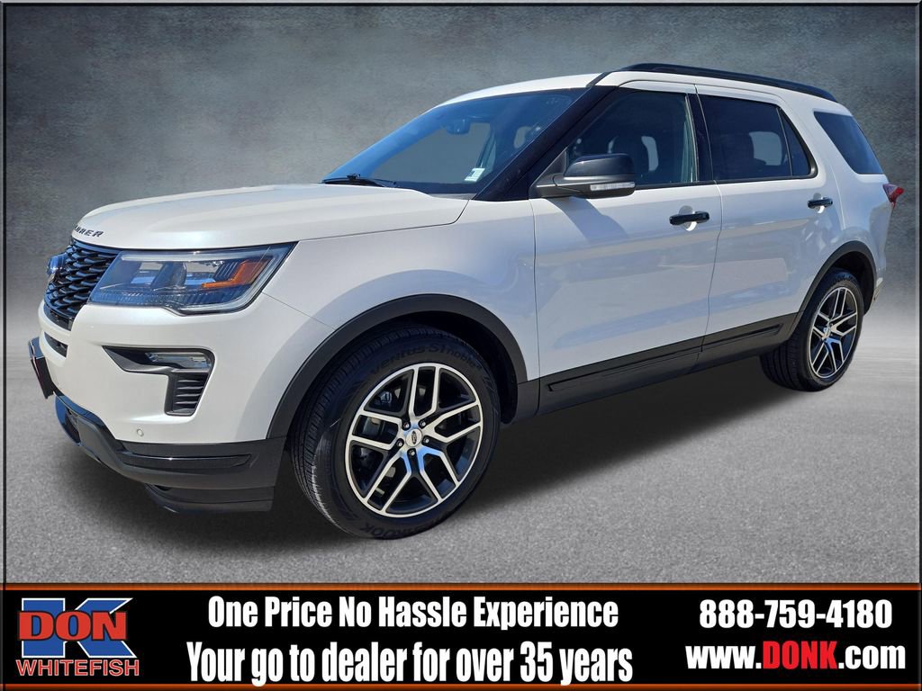 Used 2018 Ford Explorer Sport AWD/4WD image 4