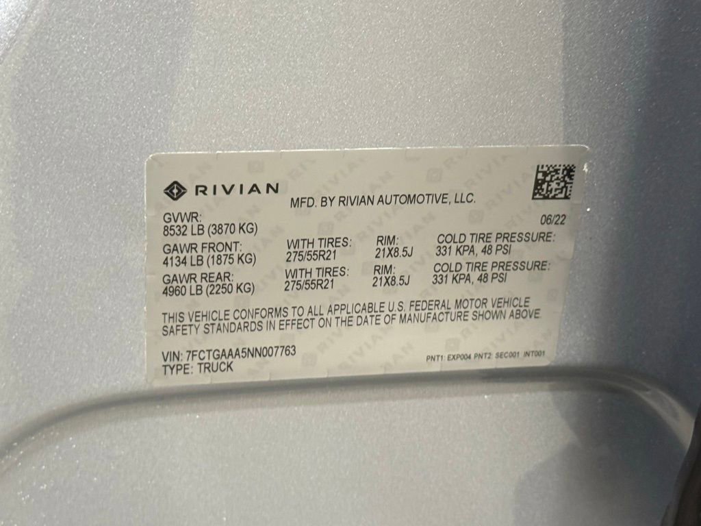 Used 2022 Rivian R1T Adventure image 19