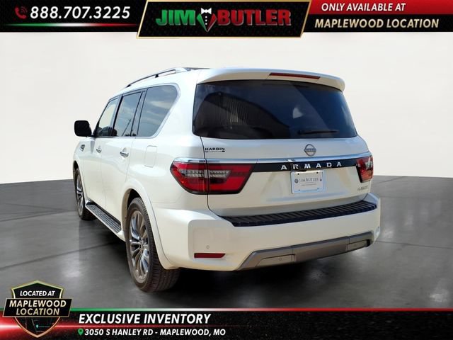 Used 2024 Nissan Armada Platinum w/ Captain's Chairs Package RWD image 2