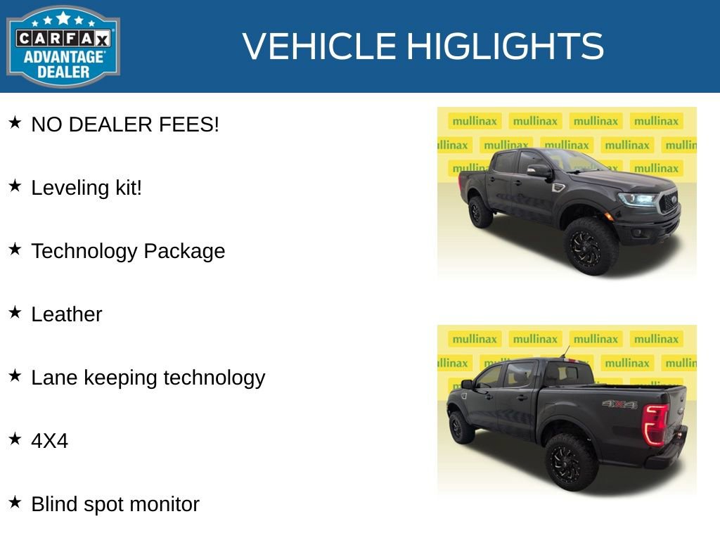 Used 2020 Ford Ranger Lariat w/ Technology Package image 12