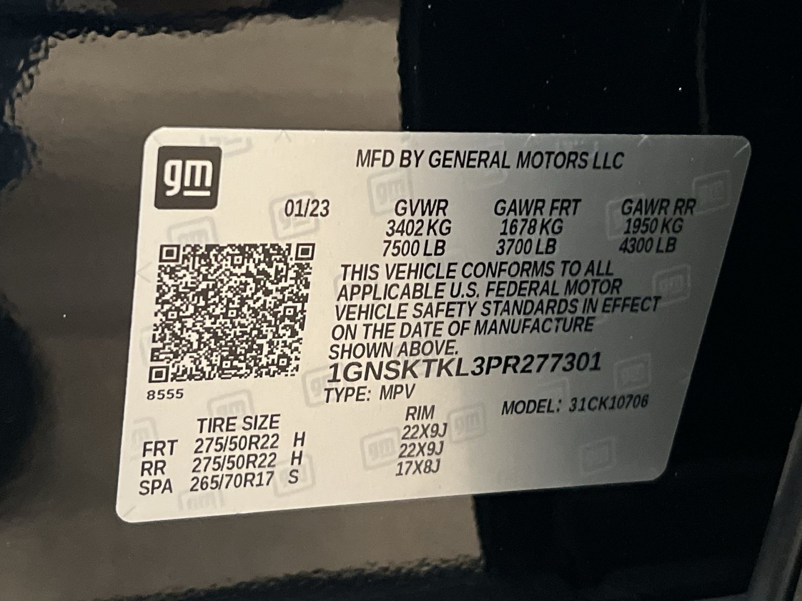 Used 2023 Chevrolet Tahoe High Country w/ LPO, Illumination Package AWD/4WD image 27