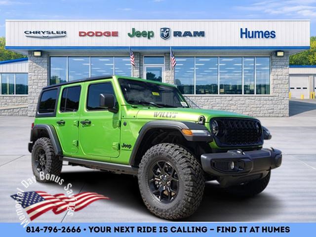 New 2025 Jeep Wrangler Unlimited Sport