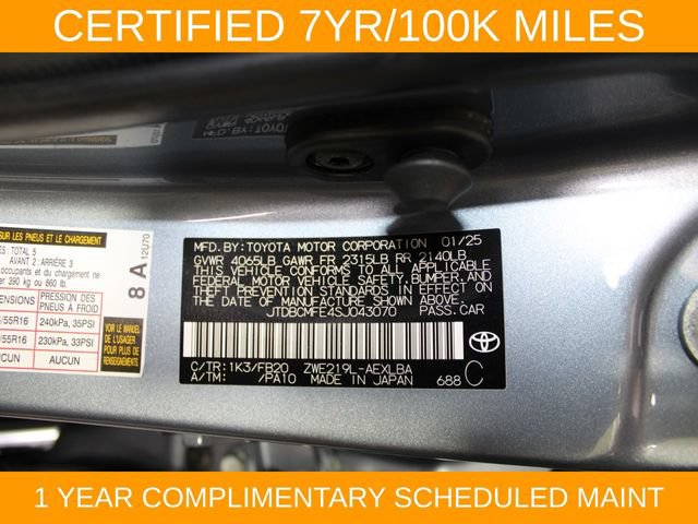Used 2025 Toyota Corolla LE FWD image 25