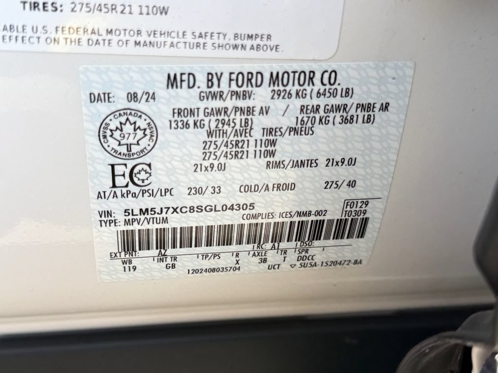 Used 2025 Lincoln Aviator Reserve AWD/4WD image 28