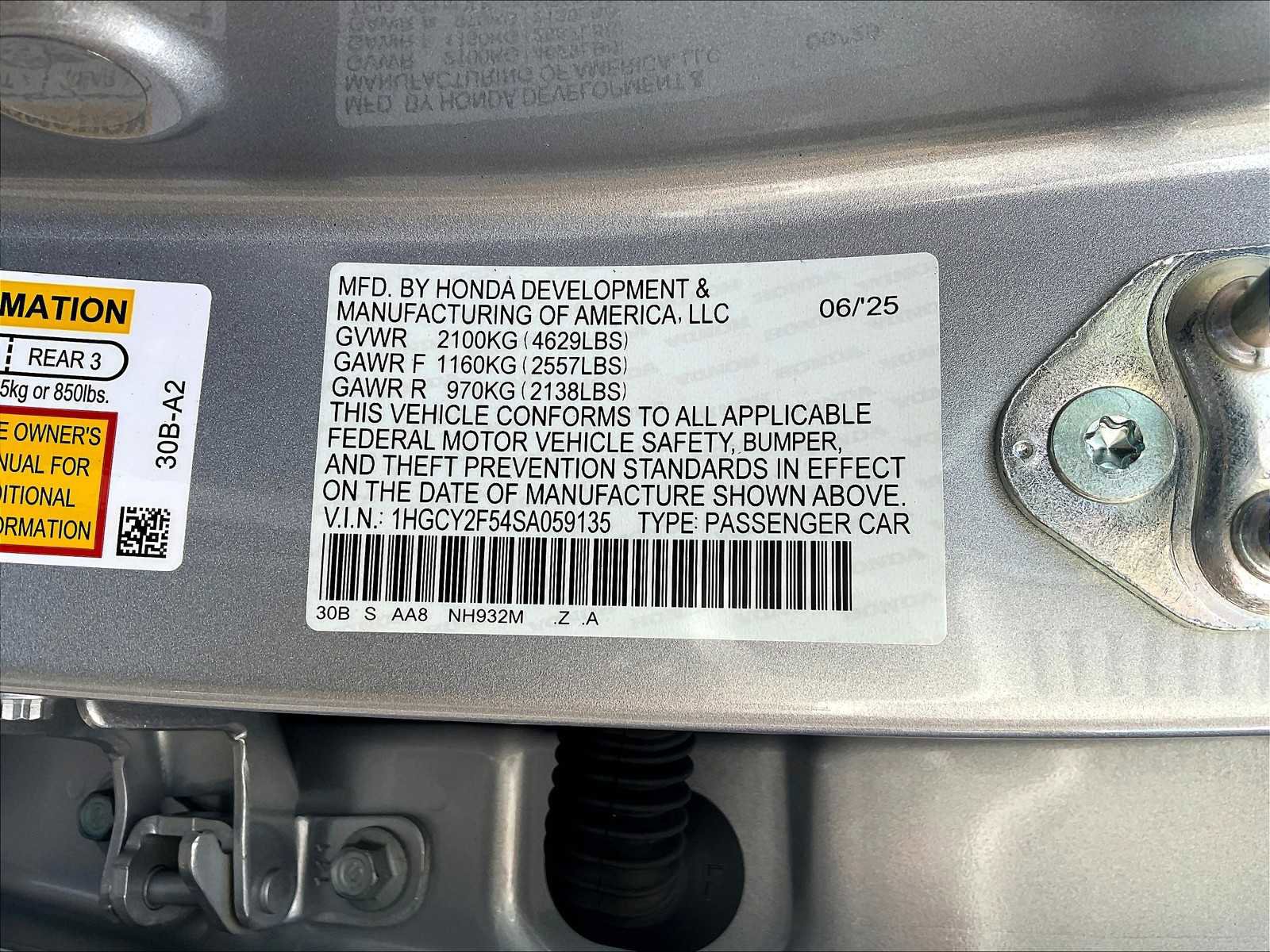 New 2025 Honda Accord Sport image 17