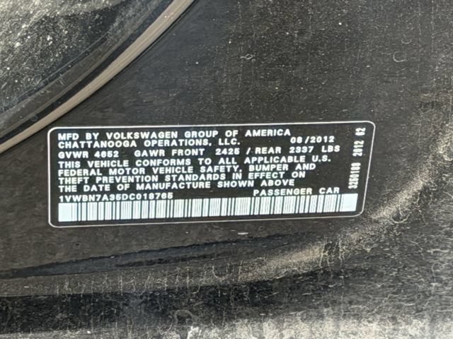 Used 2013 Volkswagen Passat TDI SE FWD image 9