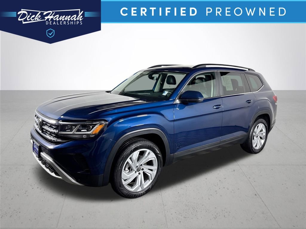 Certified 2022 Volkswagen Atlas SE image 1