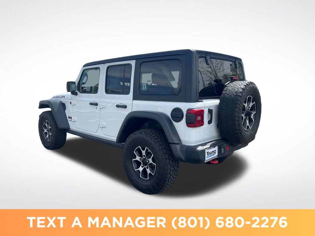 Used 2022 Jeep Wrangler Unlimited Rubicon w/ Steel Bumper Group AWD/4WD image 3