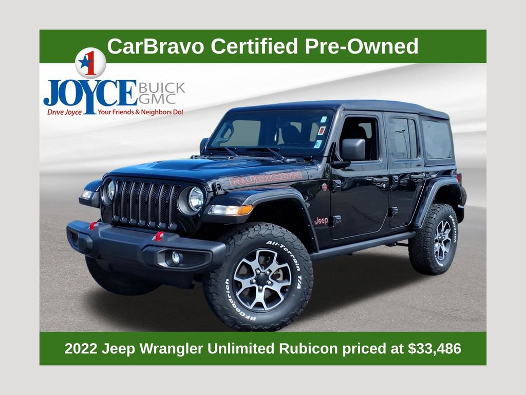 Used 2022 Jeep Wrangler Unlimited Rubicon w/ Cold Weather Group