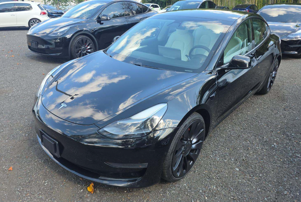 Used 2021 Tesla Model 3 Performance AWD/4WD image 1
