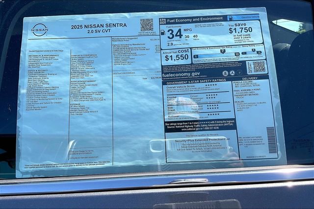 Used 2025 Nissan Sentra SV w/ All-Weather Package image 26