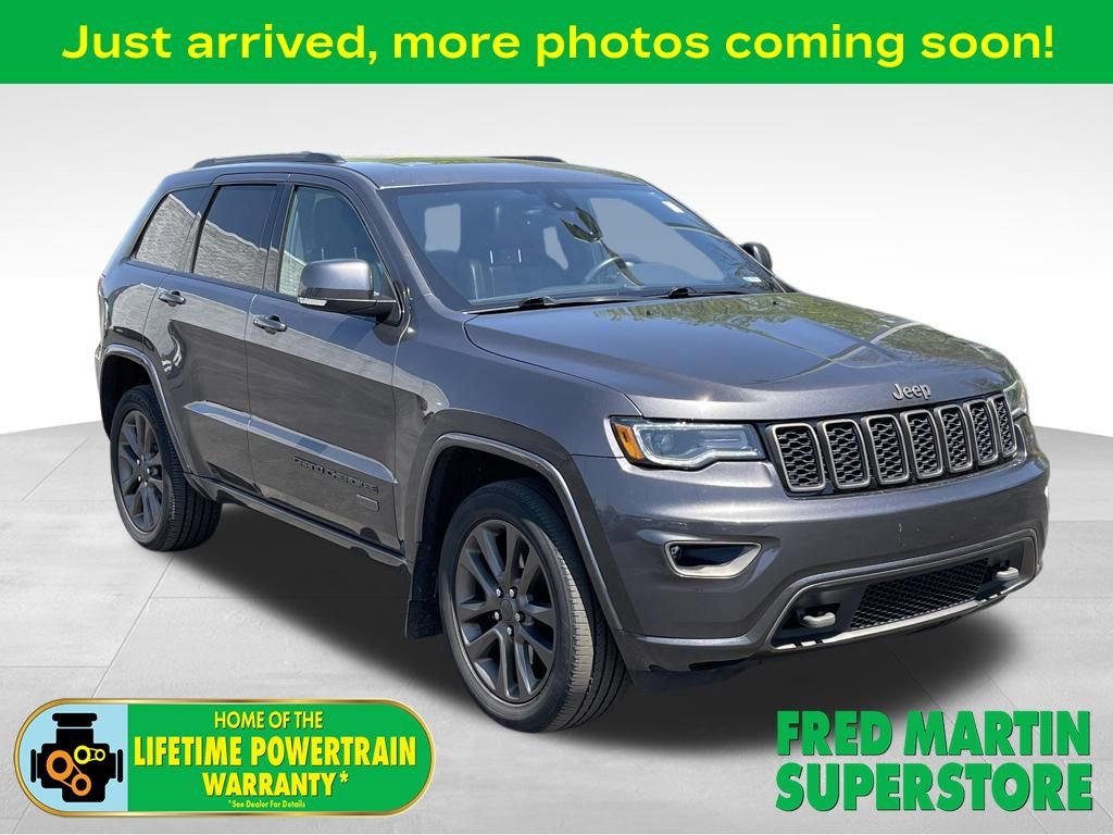 Used 2017 Jeep Grand Cherokee Limited 75th Anniversary AWD/4WD image 1