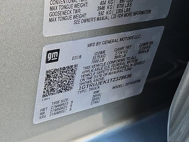 New 2026 GMC Sierra 1500 Elevation image 20