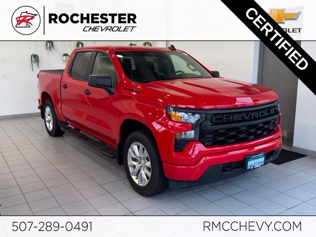 Used 2023 Chevrolet Silverado 1500 Custom w/ LPO, Dark Essentials Package AWD/4WD image 1