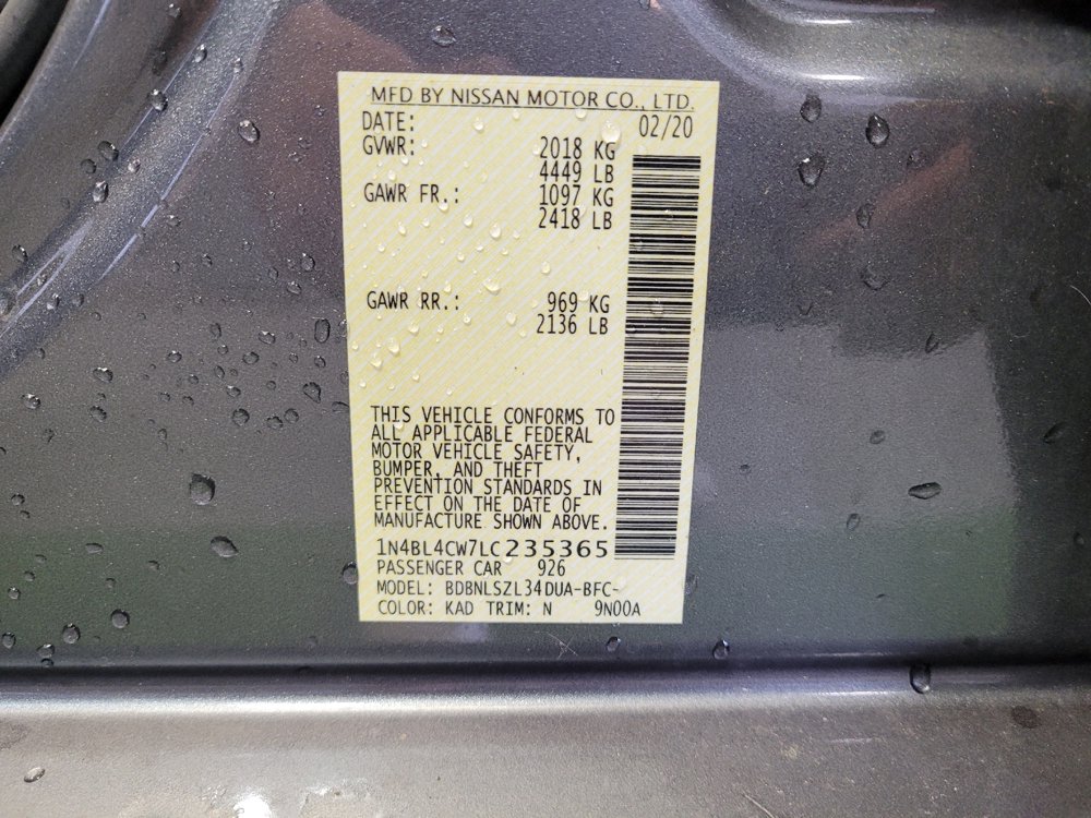 Used 2020 Nissan Altima 2.5 SR AWD/4WD image 33