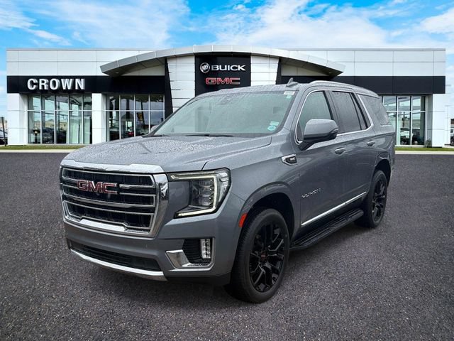 Certified 2022 GMC Yukon SLT w/ SLT Premium Package RWD image 1