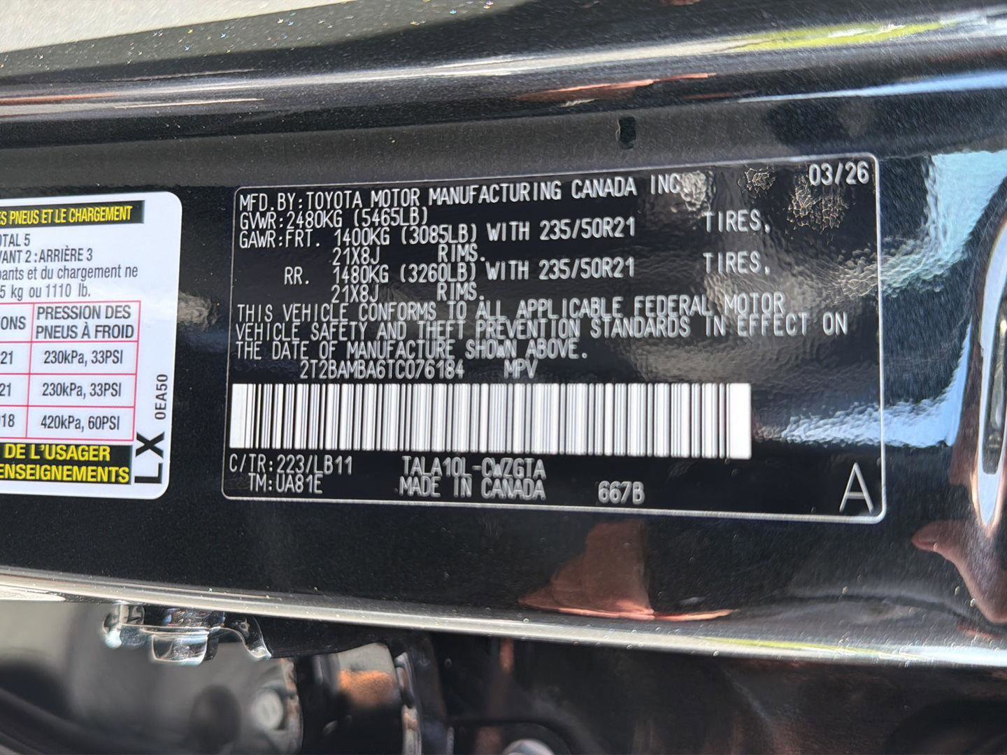 New 2026 Lexus RX 350 FWD image 37