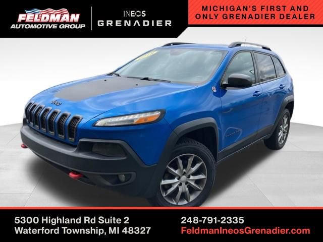Used 2018 Jeep Cherokee Trailhawk w/ Comfort & Convenience Group AWD/4WD image 1