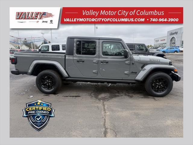 Certified 2022 Jeep Gladiator Sport