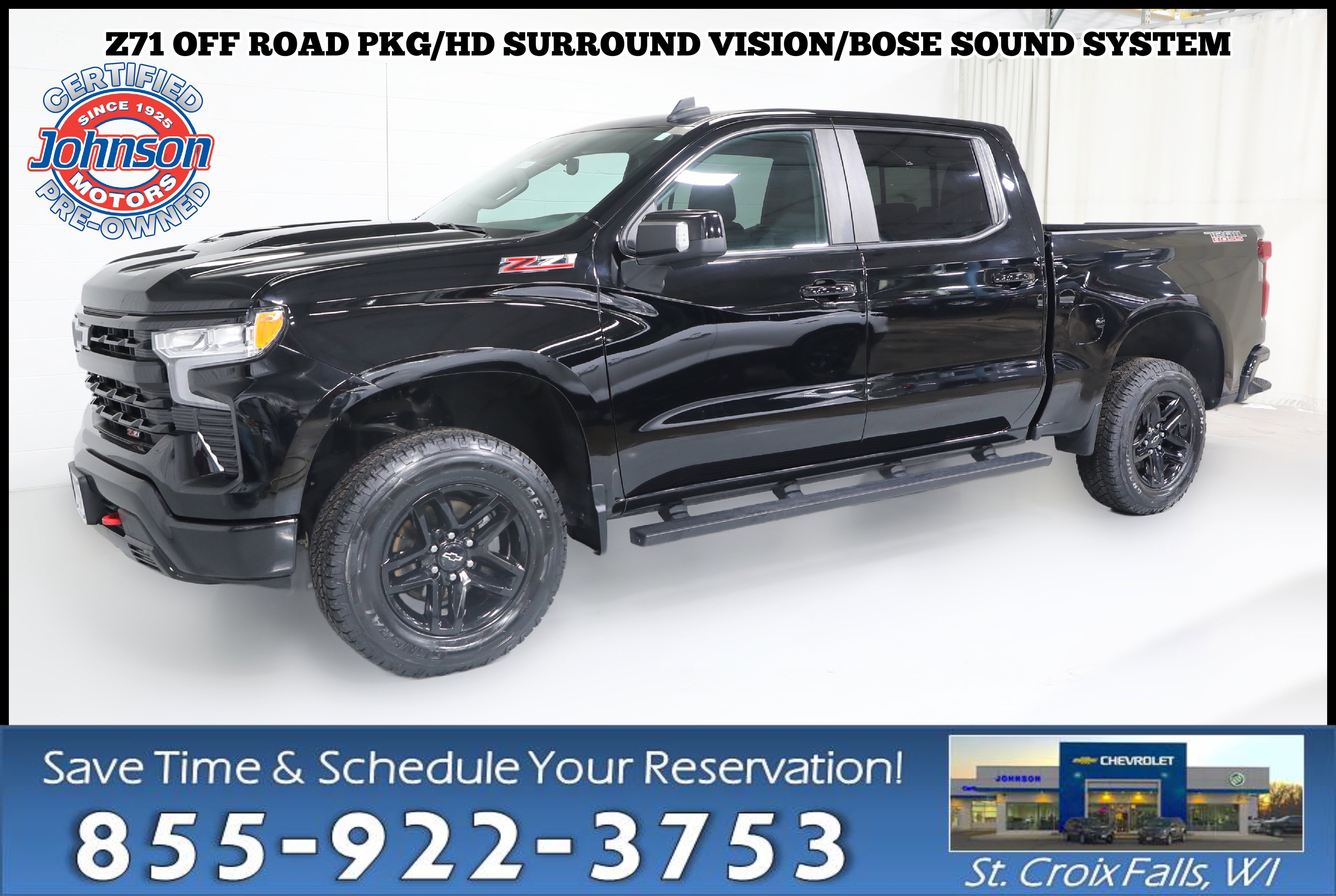 Certified 2023 Chevrolet Silverado 1500 LT Trail Boss w/ Convenience Package II