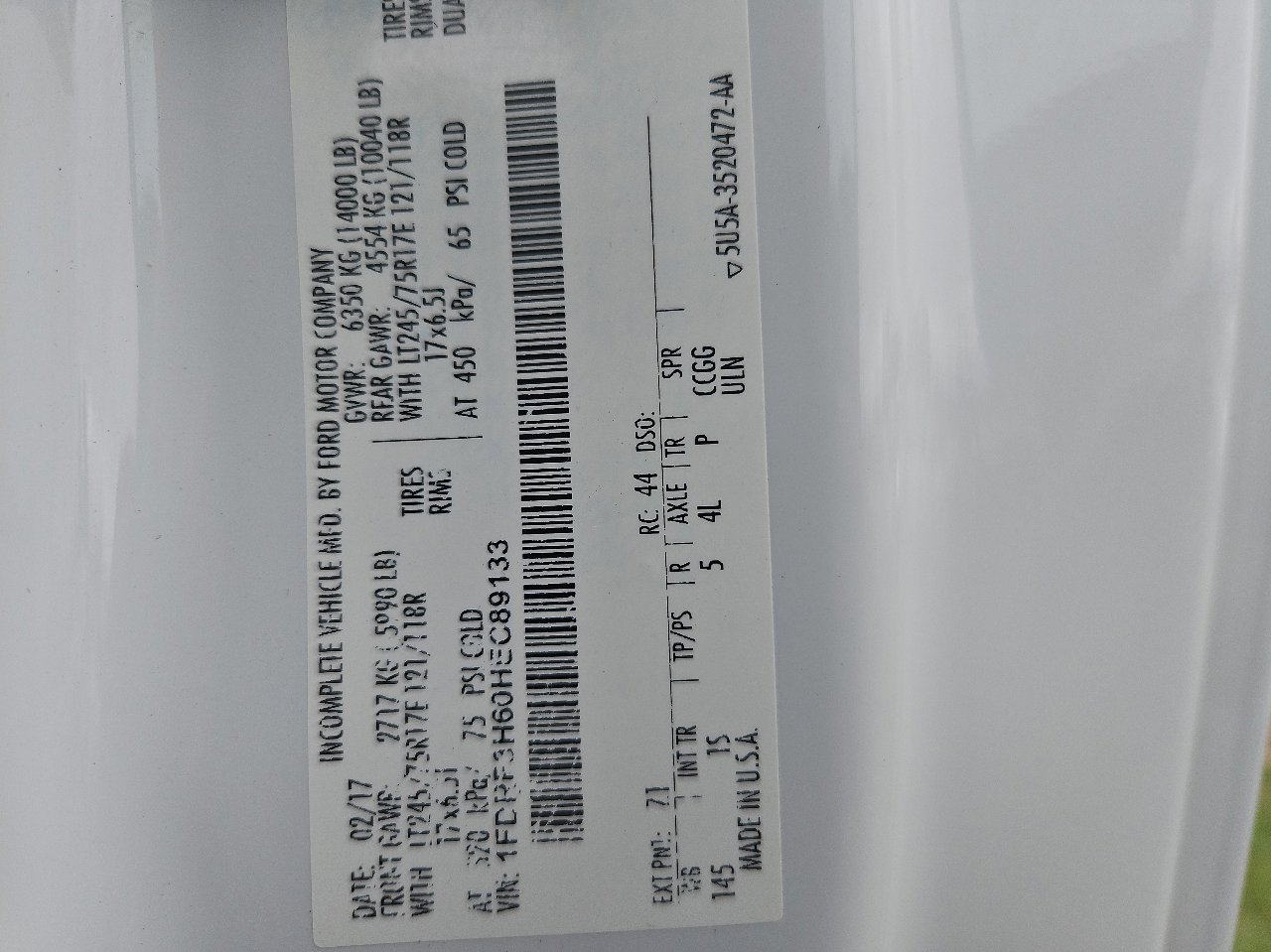 Used 2017 Ford F350 XL w/ XL Value Package image 67