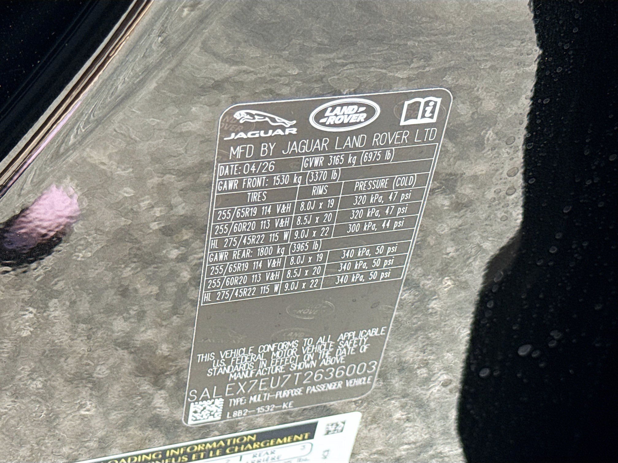 New 2026 Land Rover Defender 110 X AWD/4WD image 44