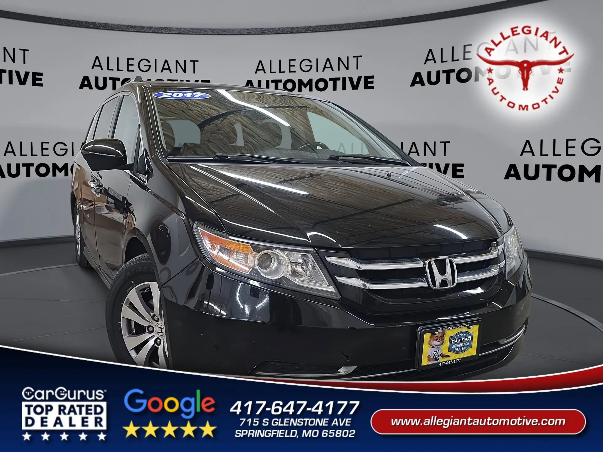 Used 2017 Honda Odyssey EX-L