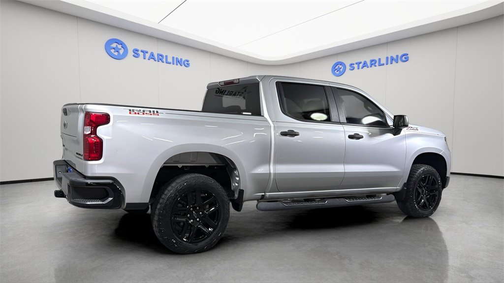 Certified 2022 Chevrolet Silverado 1500 Custom Trail Boss w/ LPO, Dark Essentials Package image 10