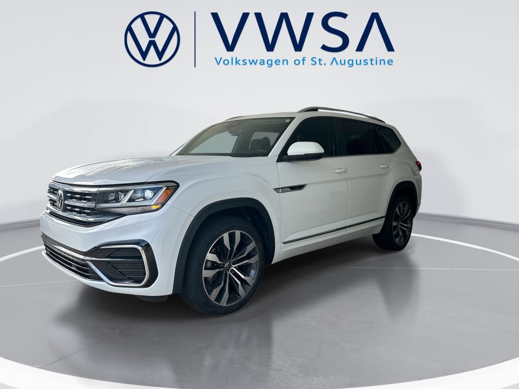 Certified 2021 Volkswagen Atlas SEL R-Line AWD/4WD image 4