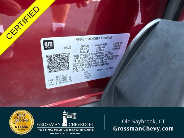 Used 2024 Chevrolet Trax RS FWD image 30