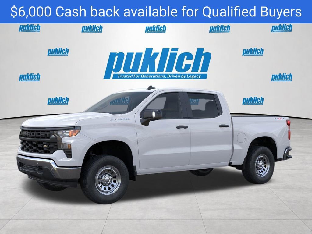 New 2026 Chevrolet Silverado 1500 W/T w/ WT Value Package AWD/4WD image 2