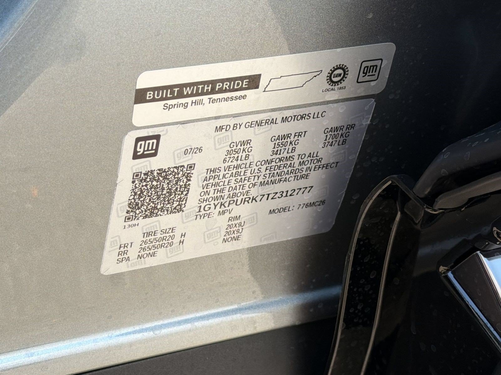 New 2026 Cadillac Lyriq Sport w/ LPO, Floor Liner Package RWD image 25