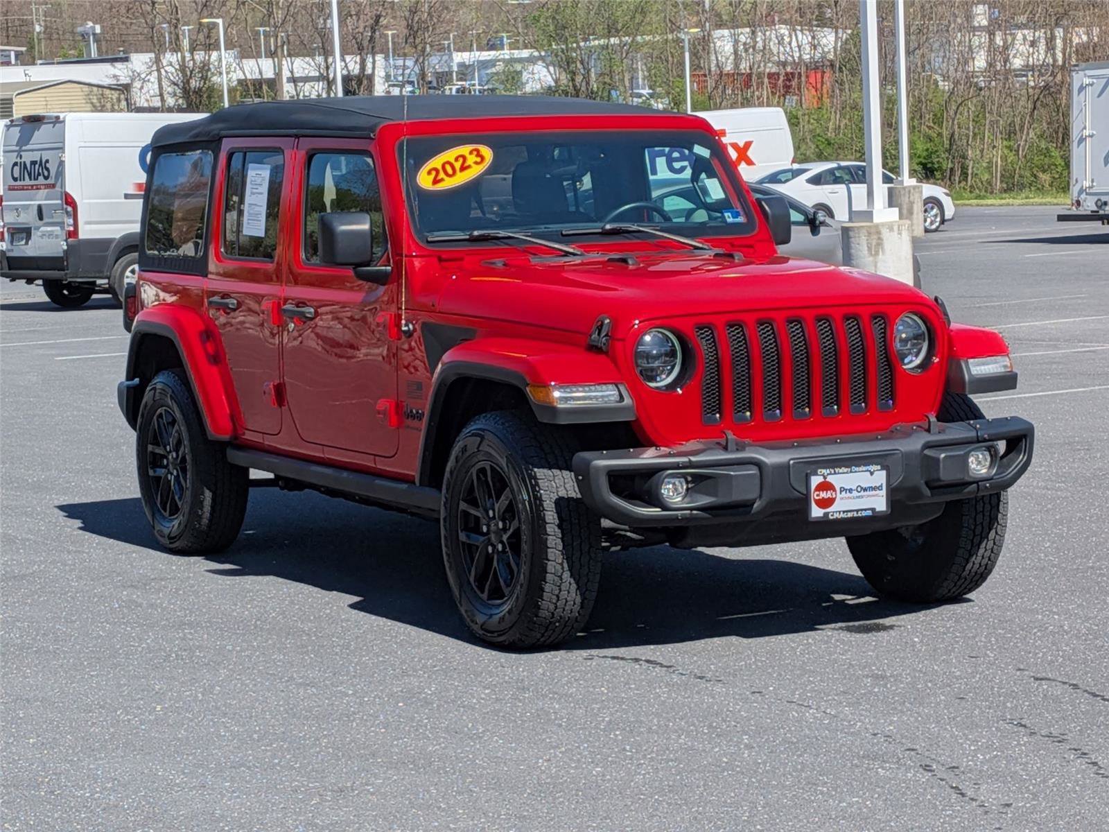 Certified 2023 Jeep Wrangler Unlimited Sport w/ LED Headlamp & Fog Lamp Group AWD/4WD image 3