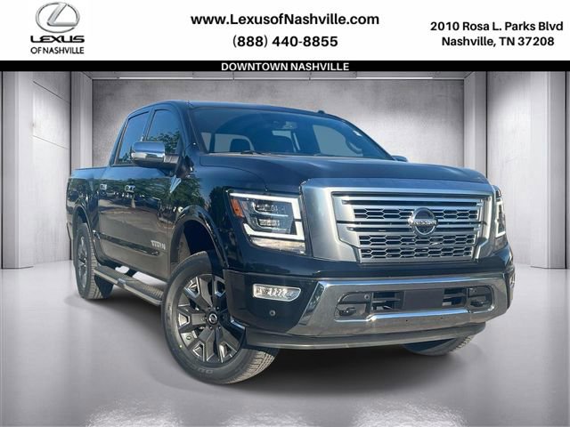Used 2021 Nissan Titan Platinum Reserve w/ Moonroof Package AWD/4WD image 1